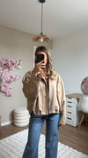 Veste Soline Daim Beige