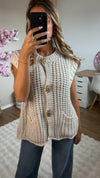 Gilet Emma Beige